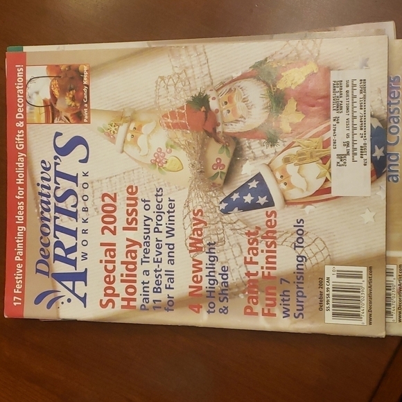 6 Decorative Artists Workbook Magazines 2002 - Picture 6 of 13